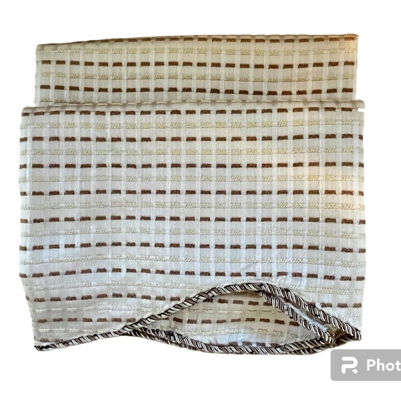 Valances ( pair ) Width 52 ~ Rod Pocket Curtains - Picture 1 of 4